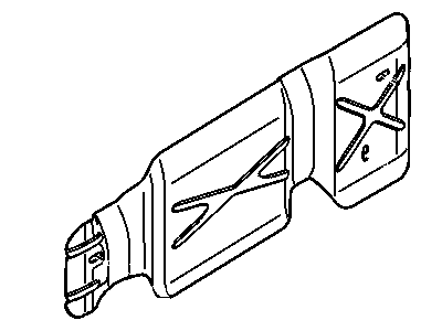 Ram 55398518AB SHIELD Fuel Tank Heat