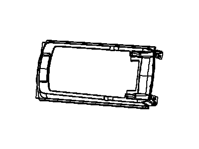 Chrysler 1LD901D5AA RISER Front Console