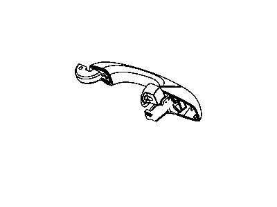 Chrysler Door Handle - XU83WS2AC