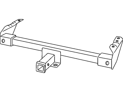 Dodge 82204712 RECEIVER KIT Trailer Tow w/Standard Bumper