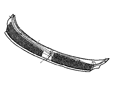 Dodge 5008271AE SCREEN Cowl Top