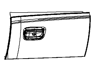 Jeep Glove Box - 1TP29HL1AA