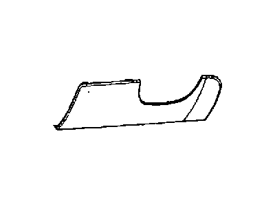 Dodge 1RQ78DX9AB COVER Steering Column Opening