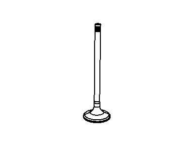 Dodge 5037719AC VALVE Exhaust Standard