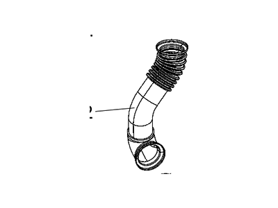 Jeep EGR Tube - 68259704AA