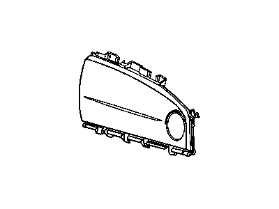 Chrysler YW781B6AH COVER Air Bag Module