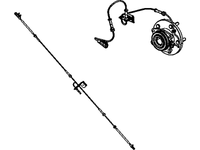 Ram 68127990AA SENSOR KIT Anti-Lock Brakes