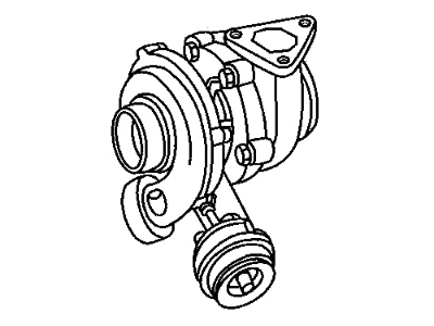 2004 Dodge Sprinter 2500 Turbocharger - R5142494AA