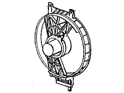 Chrysler Fan Motor - 5252802