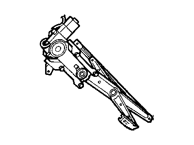 Chrysler Window Regulator - 4724282AG