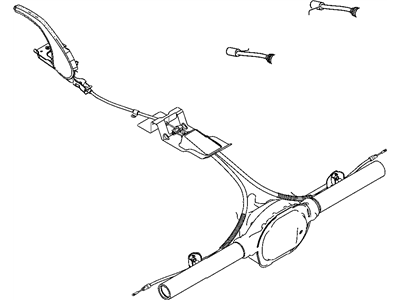 Jeep 52124333AA CABLE Parking Brake