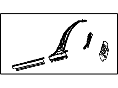 Dodge 5066269AB REINFORCEMENT Body Side Aperture