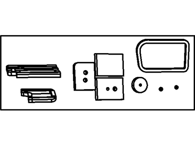 Dodge 68004231AB SEAL KIT A/C And Heater Unit