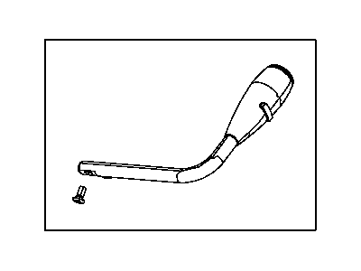 Dodge 5057391AF LEVER Steering Column