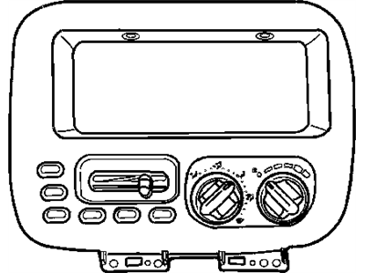 Chrysler Voyager A/C Switch - 4677981AB