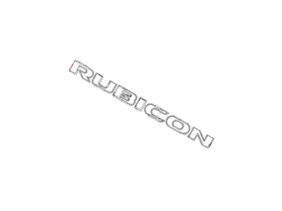 Jeep 68200547AA DECAL Hood RUBICON