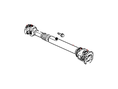 2005 Dodge Ram 2500 Drive Shaft - 52105934AE