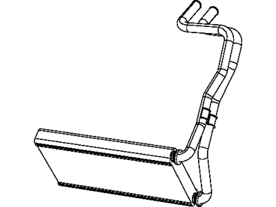 Mopar 68004193AB Heater Core