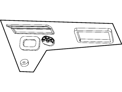 Jeep 68004201AA SEAL KIT A/C And Heater Unit Includes: All Seals