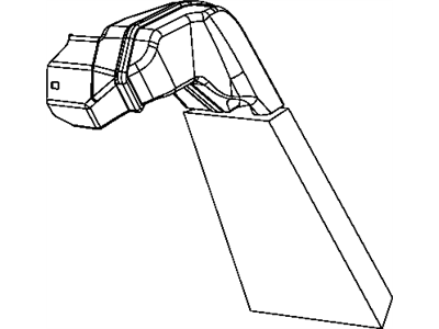 Jeep 55111300AB DUCT Floor Distribution