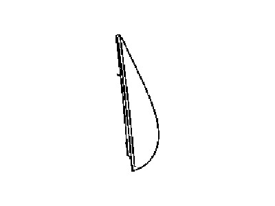 Jeep 55078136AA APPLIQUE MIRROR FLAG