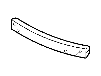Chrysler 5288004 REINFORCEMENT Bumper