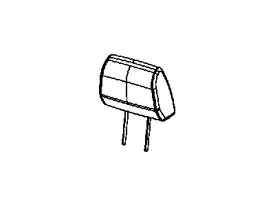 Dodge 1UN14JR6AA HEADREST Rear
