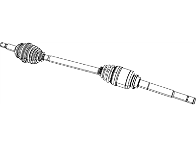 Dodge Caliber Axle Shaft - 5105660AD