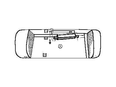 Dodge 4601409 LAMP, License (Bulb #168) 1993-94-95