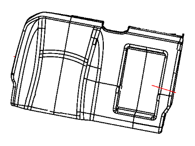 Ram 5NA78LU7AA HEADREST Rear