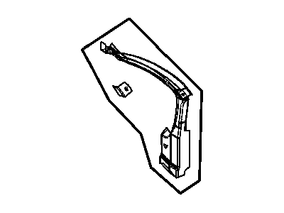 Chrysler 4719710AC TROUGH Liftgate Opening