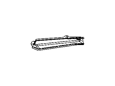 Chrysler 4719865AB REINFORCEMENT Quarter Panel Belt Bar