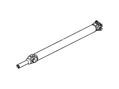 Ram 52105611AE SHAFT Drive Rear 1-Piece