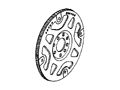Jeep 52104578AA FLYWHEEL