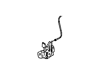 Mopar 55176926AB Latch Hood