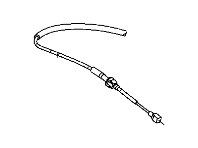 Jeep 52109501AB CABLE Accelerator