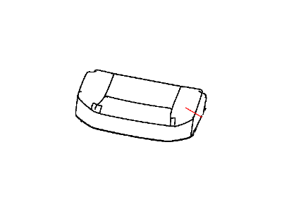 Ram 5NQ39DX9AB COVER Rear Seat Cushion Left