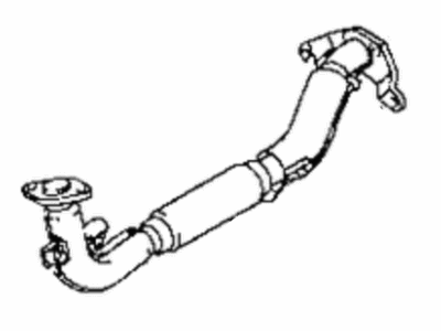 1993 Dodge Colt Exhaust Pipe - MB925455