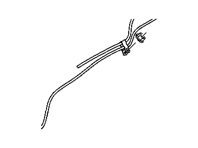 Ram 52013518AA CLIP Parking Brake Cable