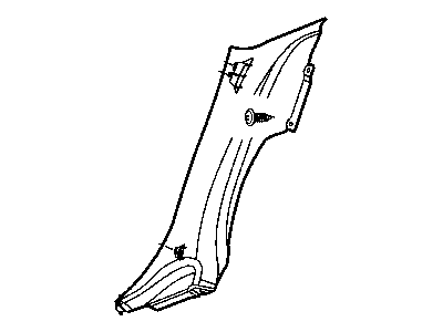 Chrysler RD34TL2AE PANEL Quarter Trim