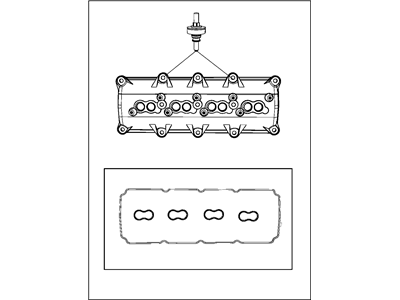 Dodge 5037531AC COVER Cylinder Head