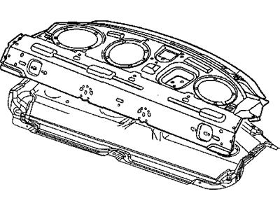 Dodge 4662035AB SILENCER Rear Shelf