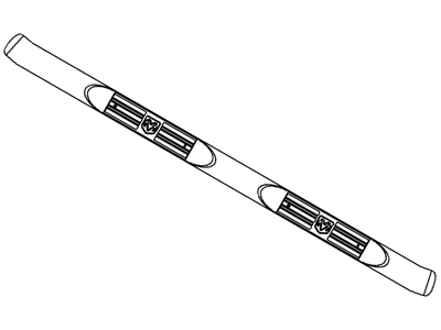 Mopar 5183055AA End Cap Side Step