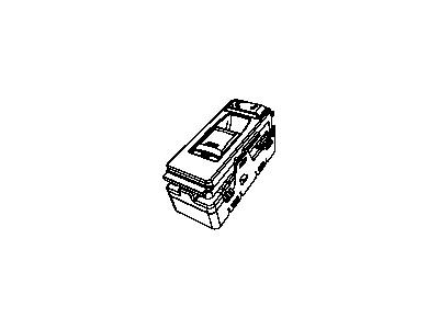 Mopar 68025161AA Window Switch, Passenger Side