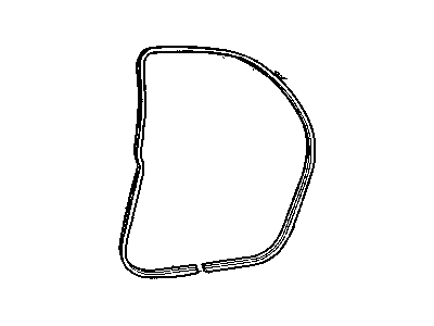 Chrysler 4724784AC WEATHERSTRIP Door Upper Secondary