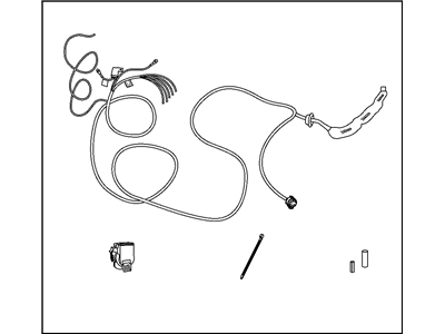 Dodge 82211011 WIRING KIT Trailer Tow - 7 Way