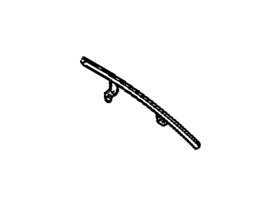 Dodge 55275942AC CHANNEL Front Door Glass Lower