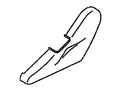 Chrysler MR792237 COVER Front Seat Hinge