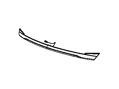 Mopar 68082982AG Applique, Rear