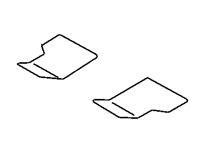 Jeep 82208874 Mat Kit - Floor - Front
